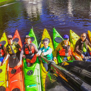 Mini kayak ekspedīcija - 5 ezeri, 3 upes, jūra un krosiņš viss vienā dienā!