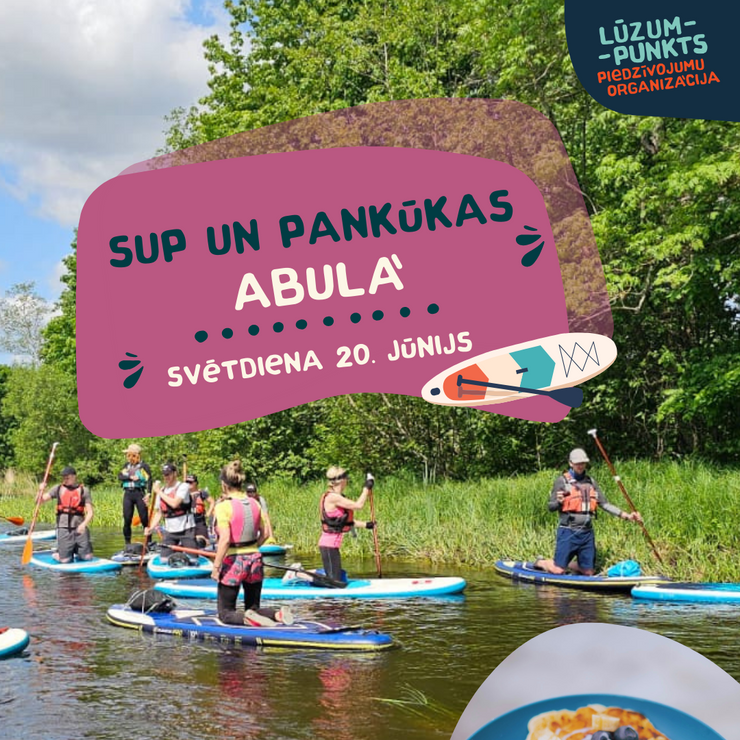 SUP un pankūkas Abulā 20. jūlijs