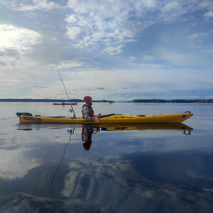 Mini kayak ekspedīcija - 5 ezeri, 3 upes, jūra un krosiņš viss vienā dienā!