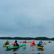 Mini kayak ekspedīcija - 5 ezeri, 3 upes, jūra un krosiņš viss vienā dienā!