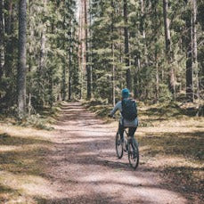 Grupa pilna. Velo brauciens ar velo entuziasti Ingu