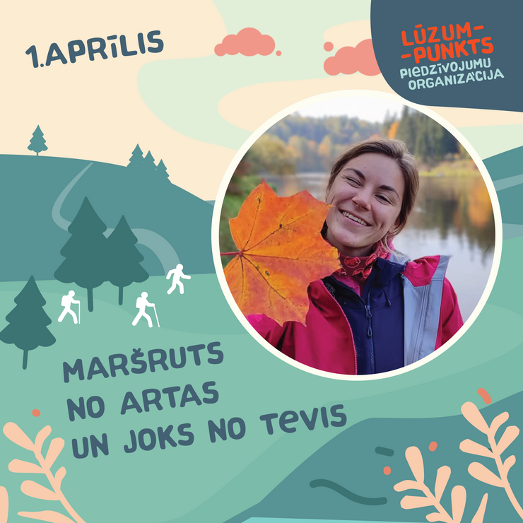 Grupa pilna. Pārgājiens no Artas. Joks no Tevis.